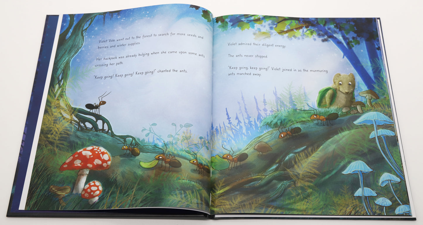 The Vole Who Looked at the Moon