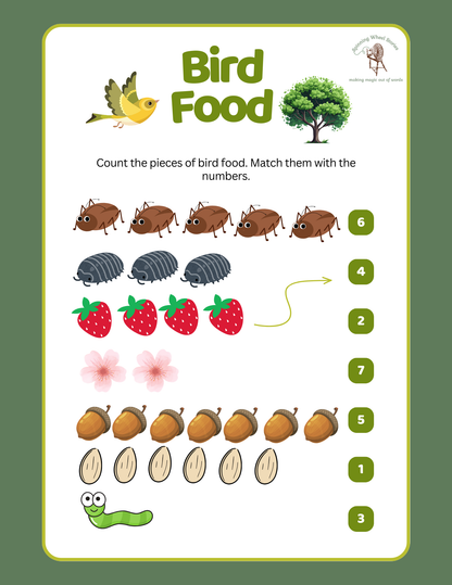 Tree and Bird Activity Packet