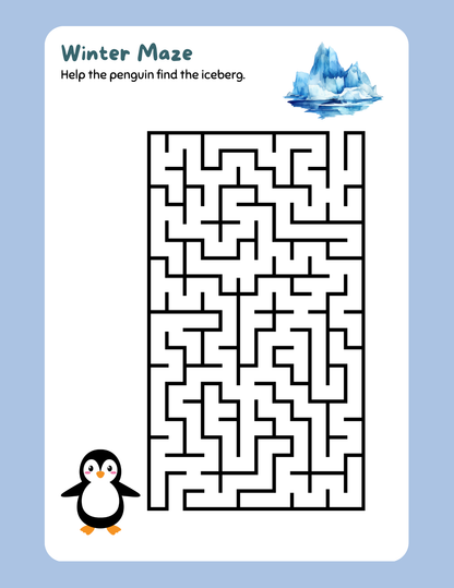 Snow Much Fun Snow Day Activity Packet