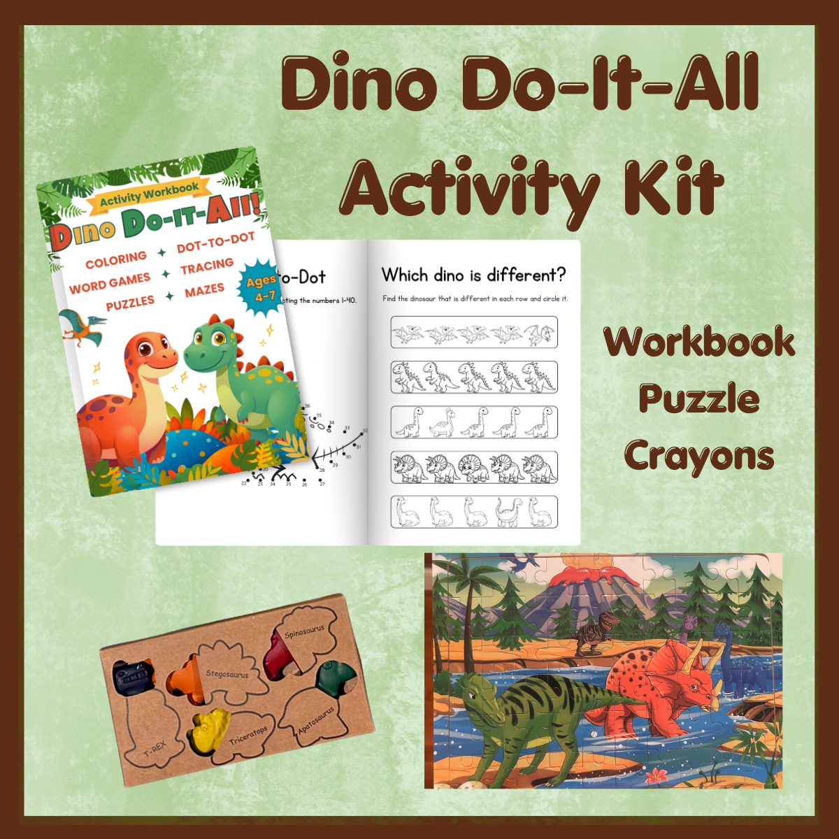 Dino Do-It-All Activity Kit