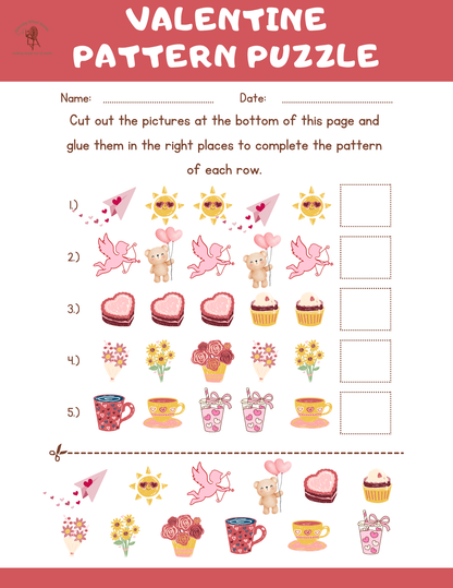 Valentine's Day Activity Pack and Printable Cards