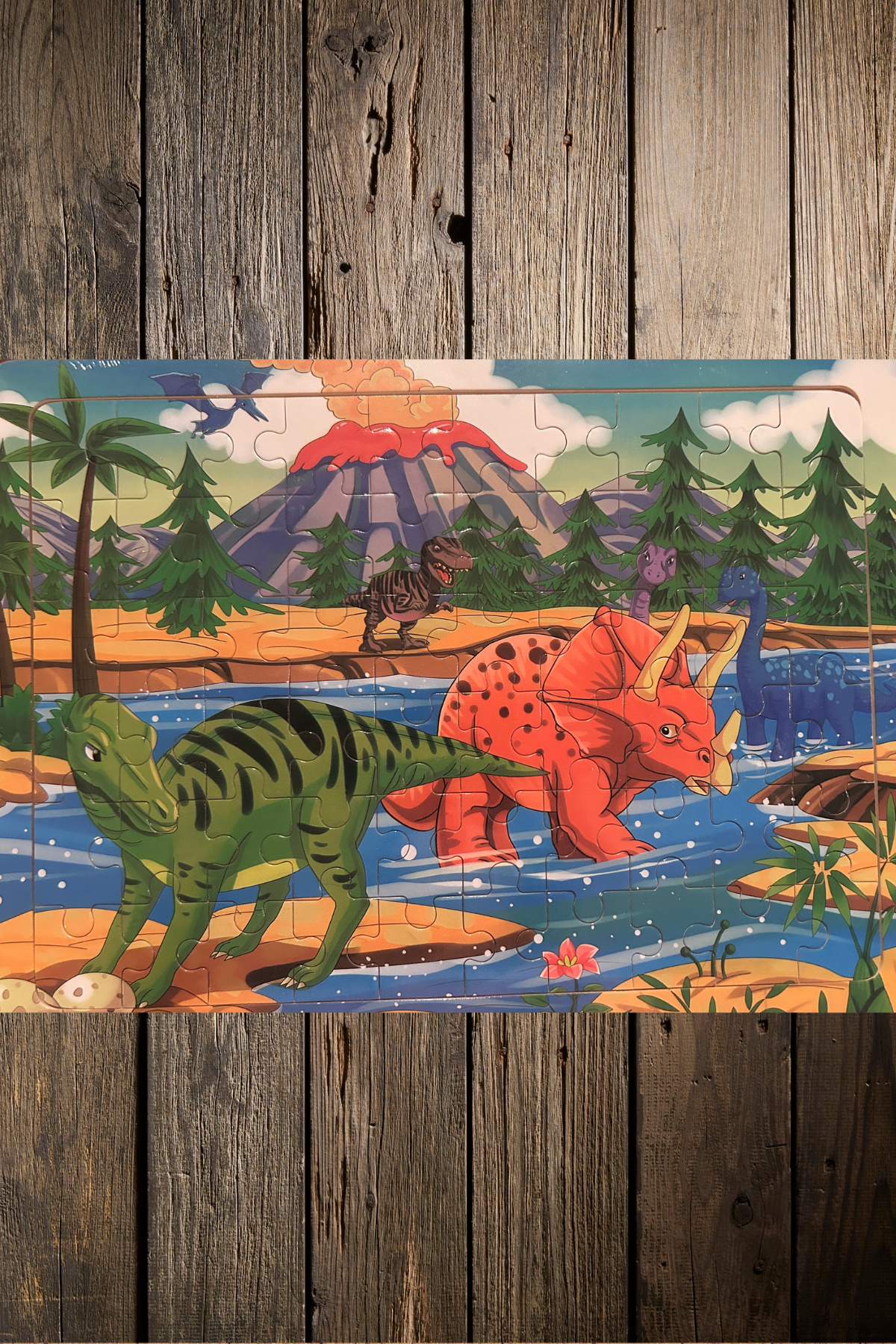 Dino-Do-It-All Activity set: Workbook, Puzzle, and Dino Crayons (Pre-order)