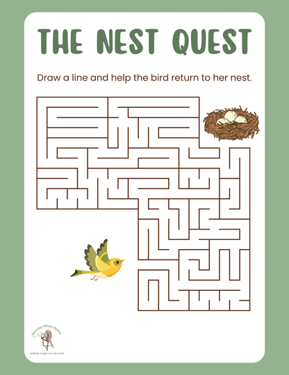 Tree and Bird Activity Packet