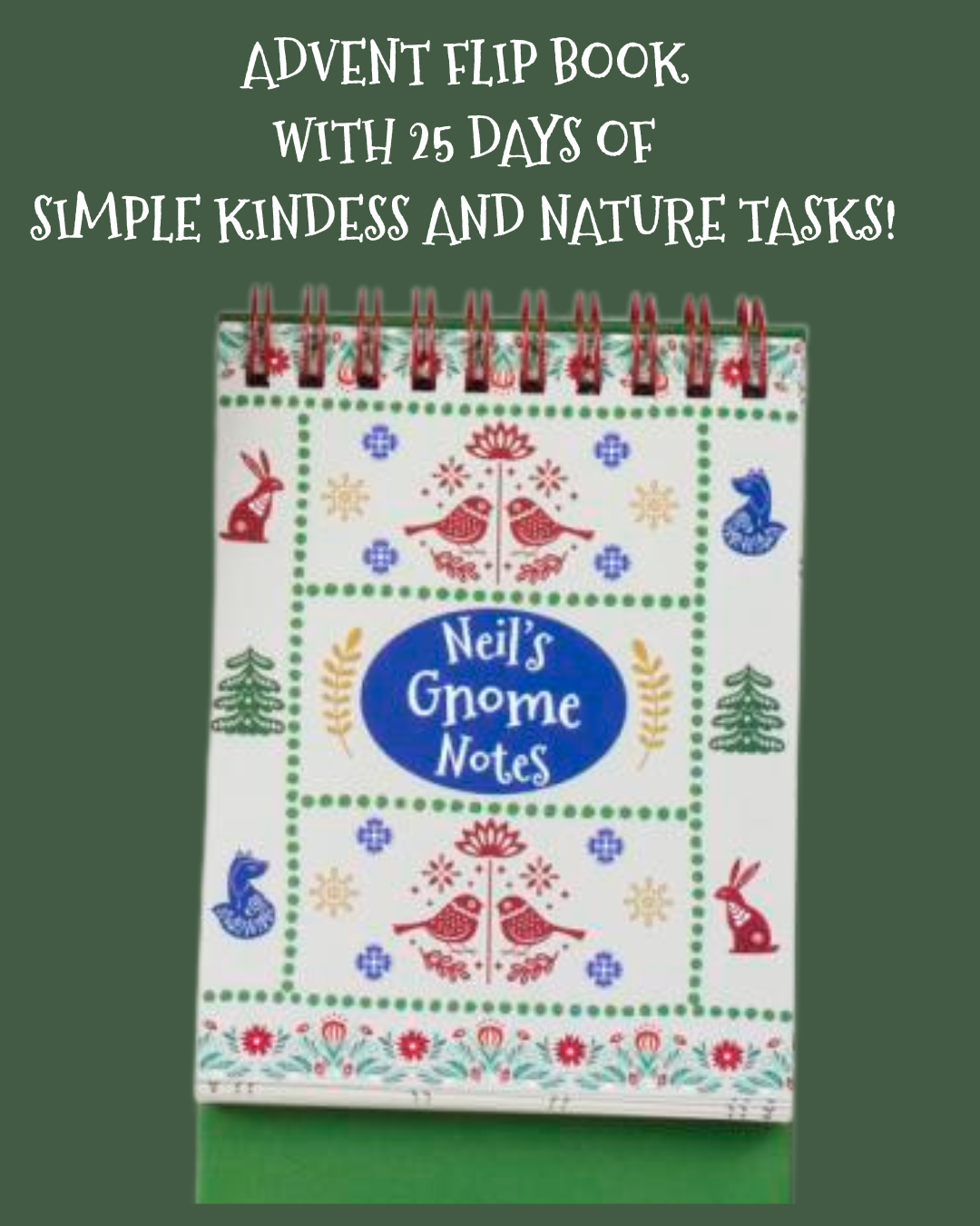 Neil the Gnome Advent Christmas Countdown Gift Set