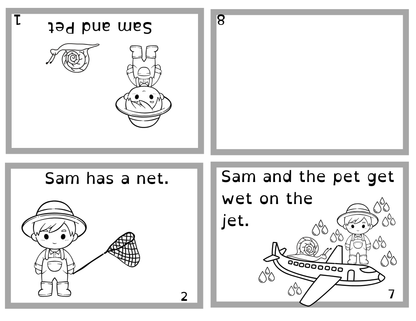 Free Dyslexic-Friendly CVC Early Reader Books (OpenDyslexic Font Set)